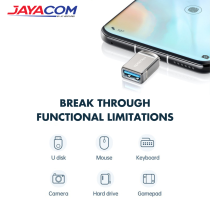 MCDODO USB 3.0 TO TYPE-C OTG CONVERTER (OT-873) MCDODO USB 3.0 TO TYPE-C OTG CONVERTER (OT-873)